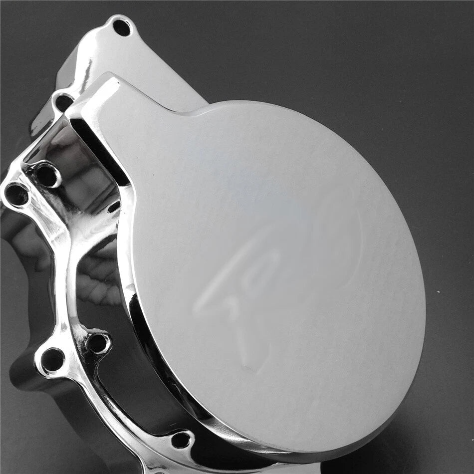 Billet Engine Stator Cover for Yamaha YZF R6 (1999–2002) Chrome Left Side