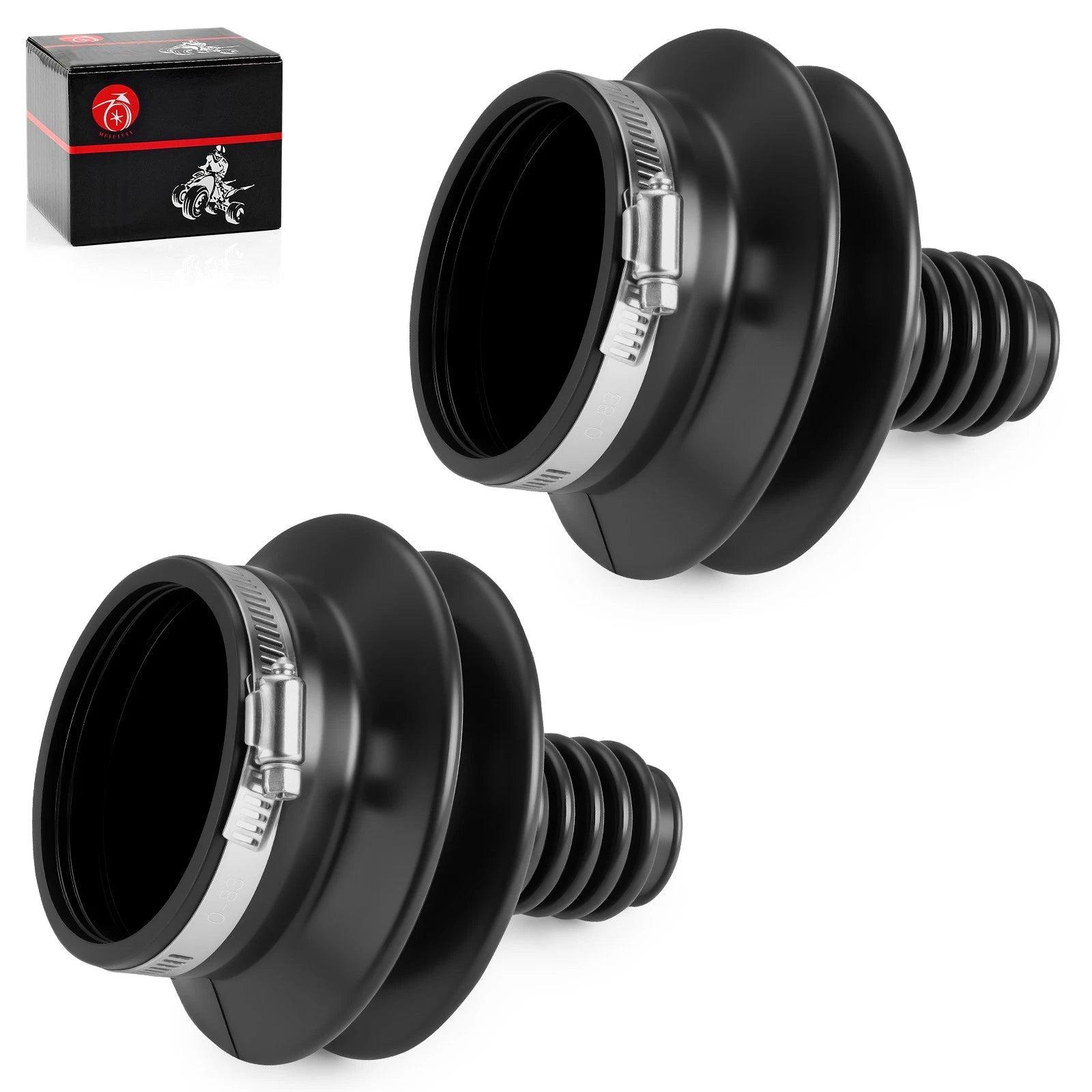 Drive Shaft Universal Boot Set of 2 for Suzuki King Quad 300 (2003–2008)