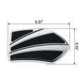 Chrome Large Brake Pedal Pad for Harley Softail Slim (2012–2017)