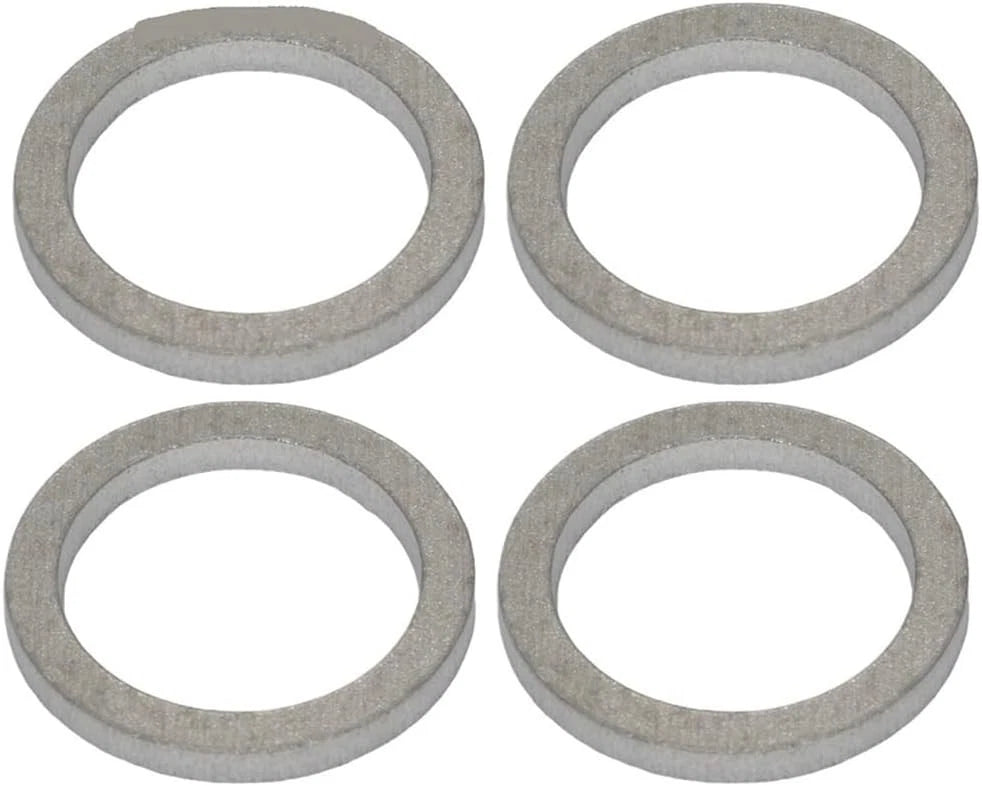 Set of 4 Oil Drain Screw Gaskets for Yamaha 4-Stroke (90430-14M09-00)