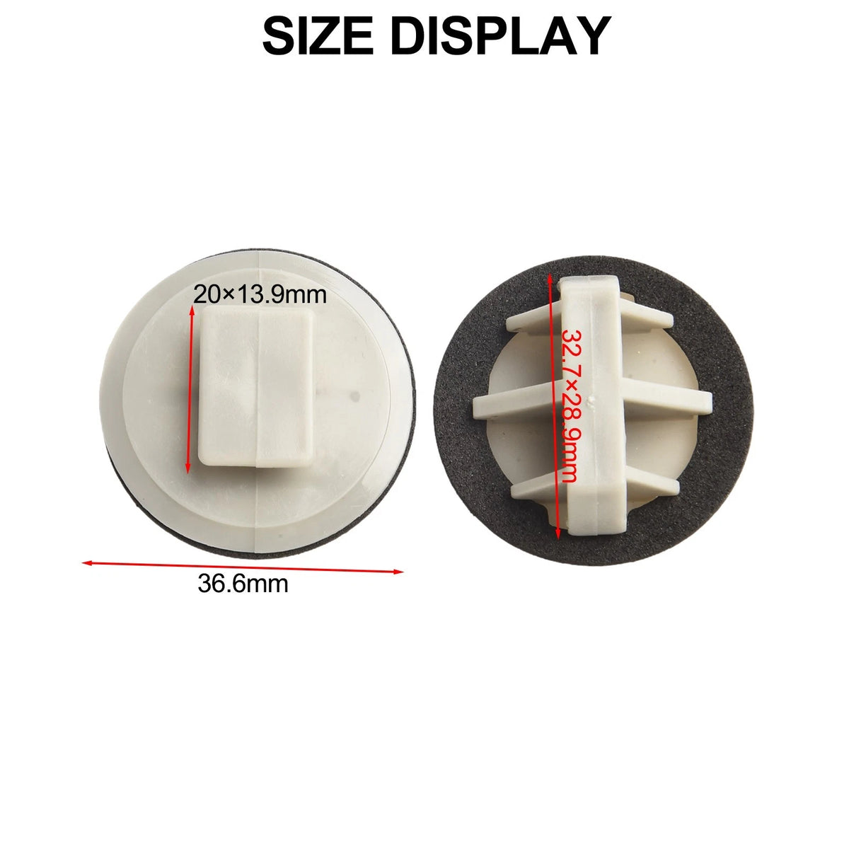 10X Clips for Mazda Side Skirt Sill Moulding Covers