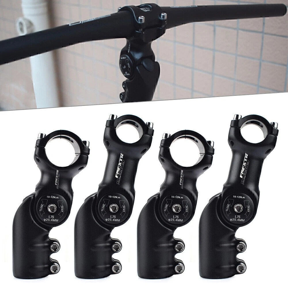 Adjustable Riser Handlebar Stem for Mountain Road Bike (25.4/31.8mm)