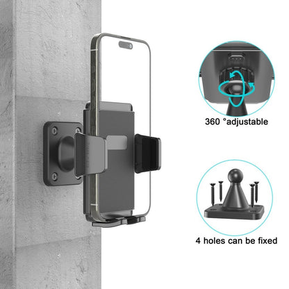 360 Degree Adjustable Wall Mount Holder for Smartphones