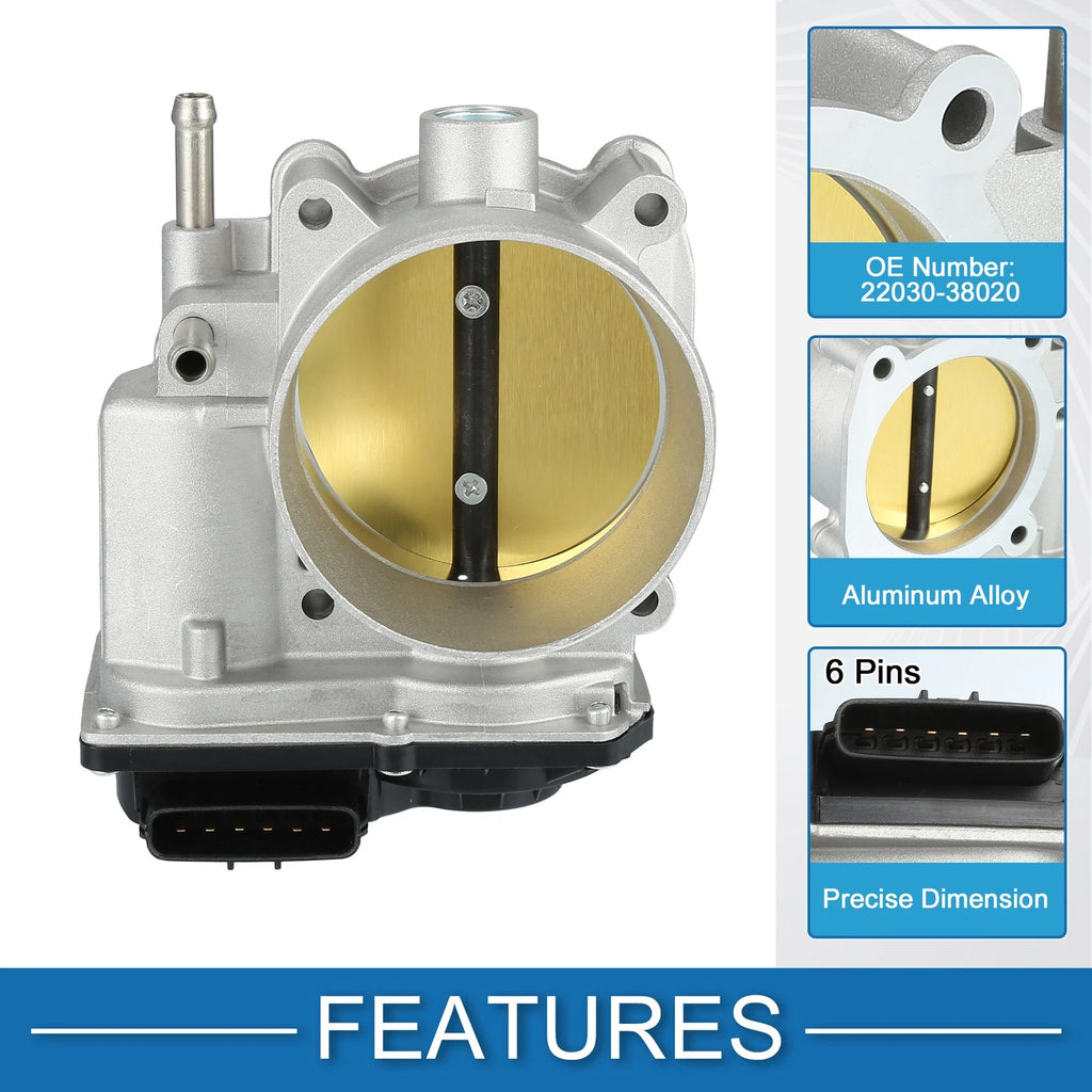 Throttle Body Actuator Replacement for Lexus GX470 V8 (2005–2009)