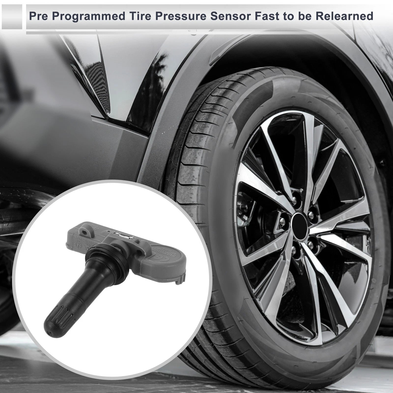 Tire Pressure Sensor OEM Replacement for Dodge Charger (2011–2014) 433MHz
