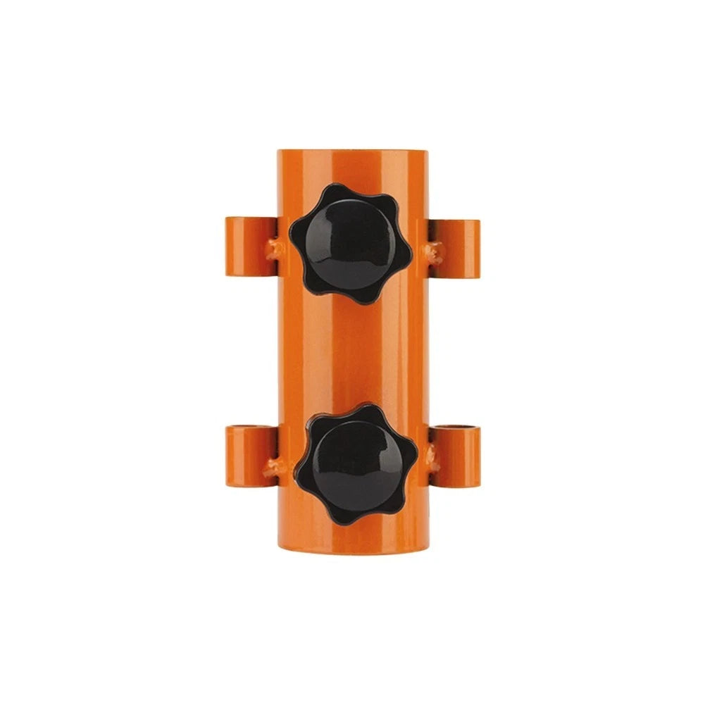 Tarp Pole Holder for Outdoor Use with Height Adjustment