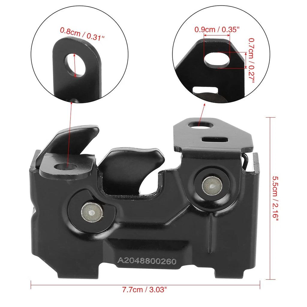 Hood Lock Latch Safety Catch Replacement for Mercedes-Benz E400 E550 (2014–2017)