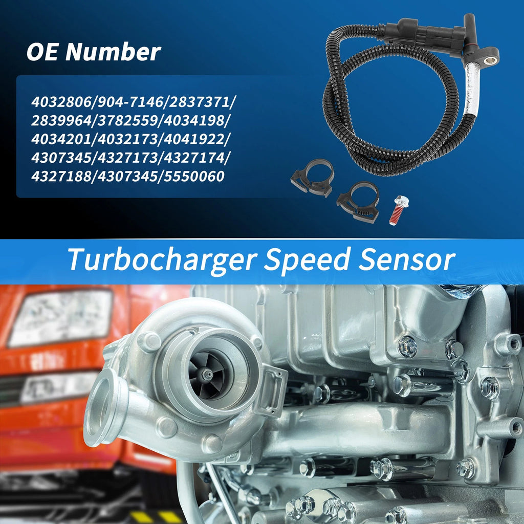 Turbocharger Speed Sensor Replacement for Dodge Ram 2500 6.7L (2013–2018)