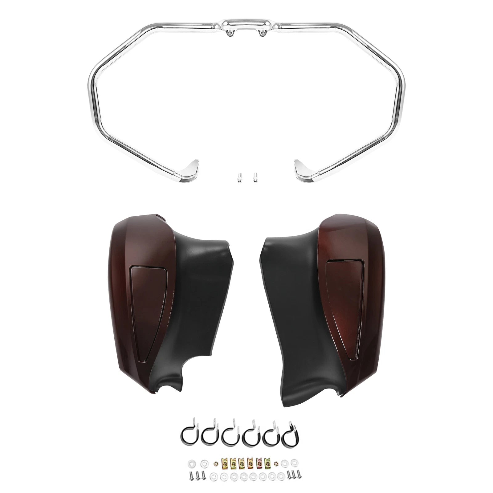 Engine Guard Highway Bar Lower Fairings for Indian Chieftain (2019–2025)