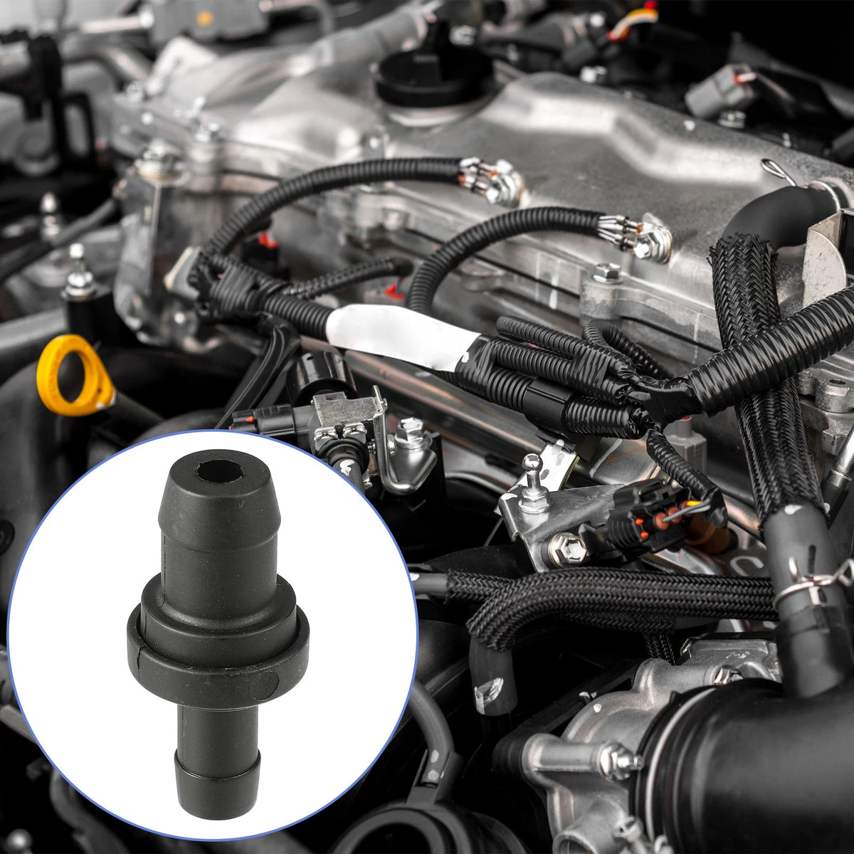 PCV Valve Grommet Kit Replacement for Toyota Celica Corolla (1990–2004)