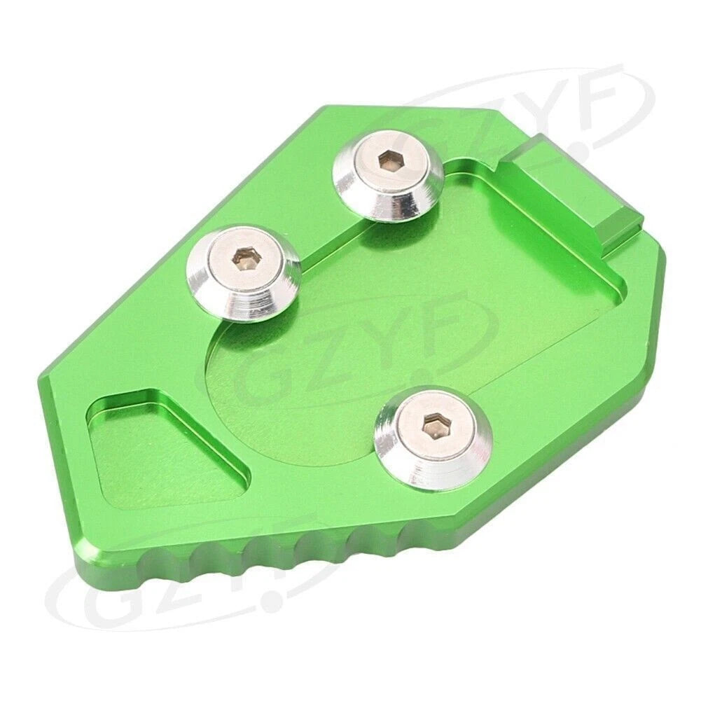 Kickstand Pads Extension Plate for Honda CB1000 (2008–2015) Green