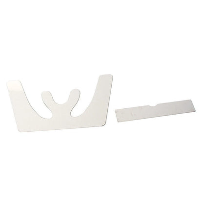 Stainless Dental Occlusal Maxillary Casting Jaw Fox Plane Autoclavable Plate