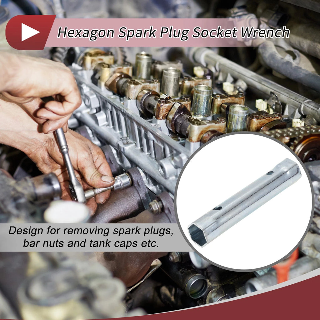 18mm 19mm Hexagon Spark Plug Socket Wrench for