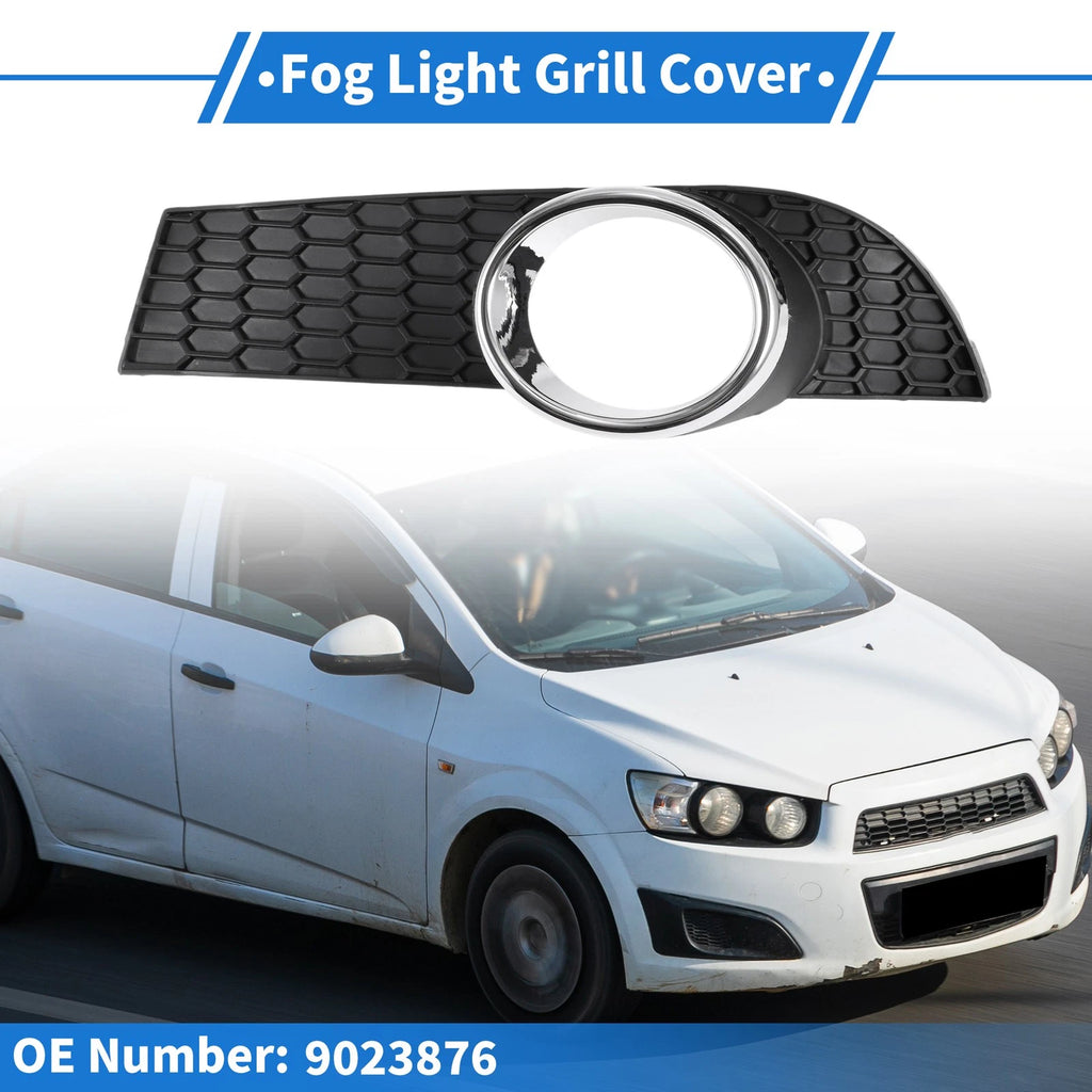 Front Left Fog Light Grill Replacement for Chevrolet Aveo (2008–2010)