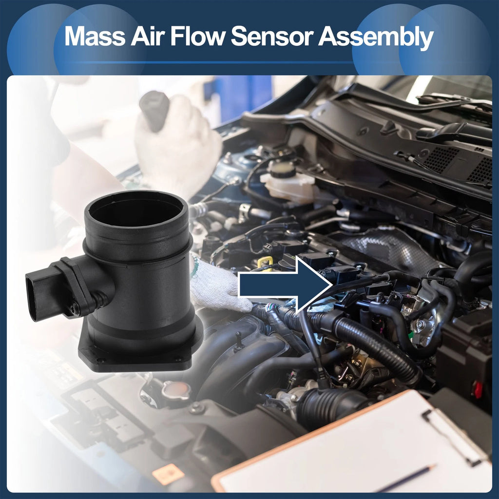Mass Air Flow Sensor Assembly No. 06A133471X for Audi A4 (2001–2008)