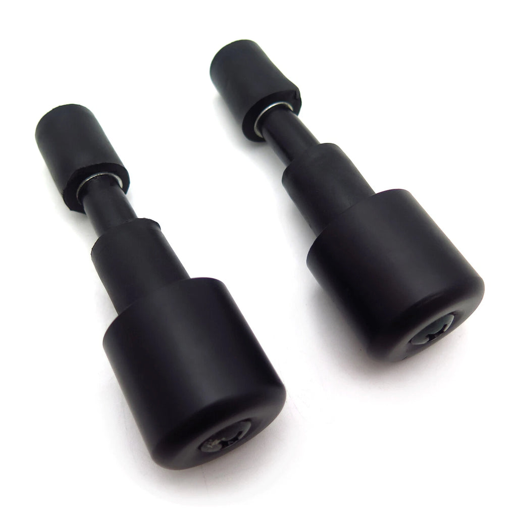 2X 22mm Anti Vibration Handle Bar End Plug Grip Caps for Motorcycle