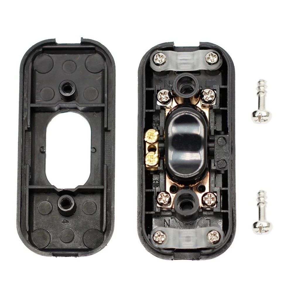 Inline Cord Double Pole Rocker Switch for Lighting Control