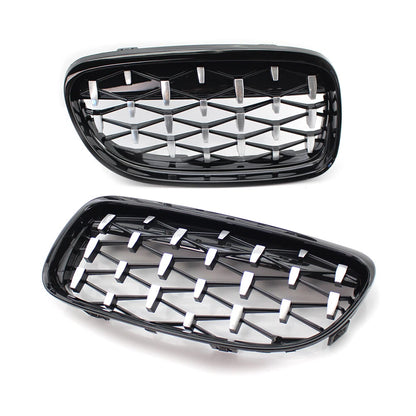 Front Kidney Grill Diamond Grille for BMW 3 Series E90/E91 (2008–2011)