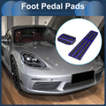 2 Pcs Automatic Foot Accelerator Pedal Covers for Porsche 718/911 (2016–2023)