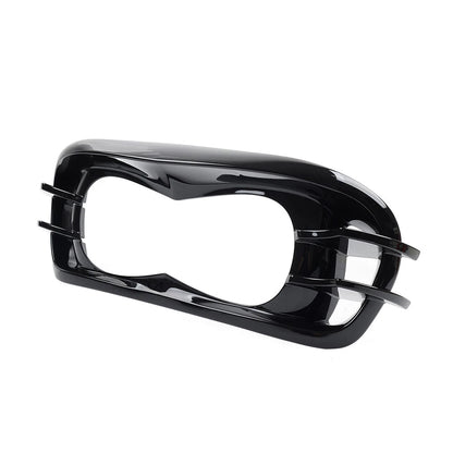 Unpainted Black Headlight Bezel for Harley Road Glide FLTRX FLTRU (2015–Present)