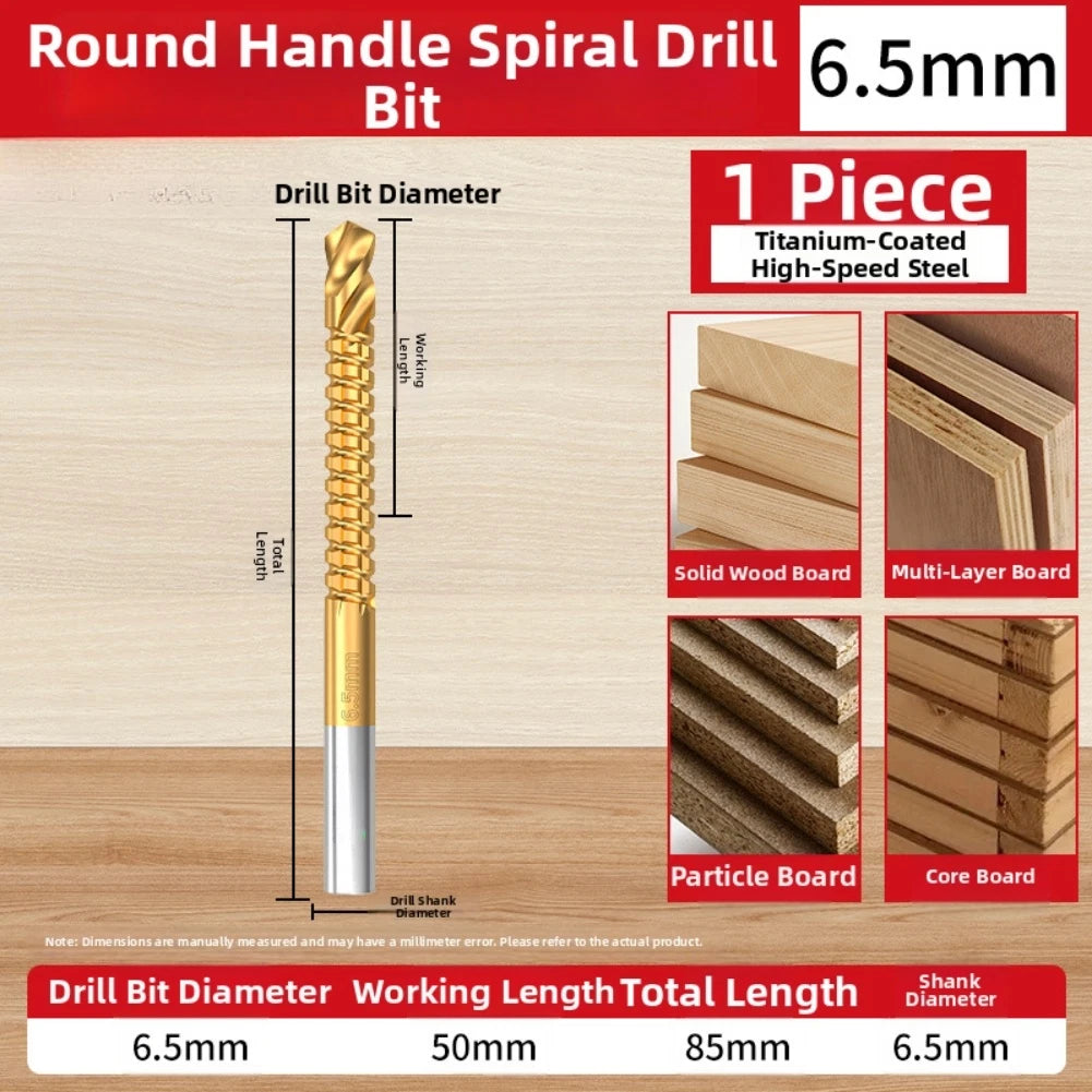 3in1 Drill Bit for Woodwork (Precision Cutting, Grooving)