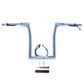 Chrome 16" Prewired Handlebar 1.5" 32mm for Harley Road Glide (2016–2023)