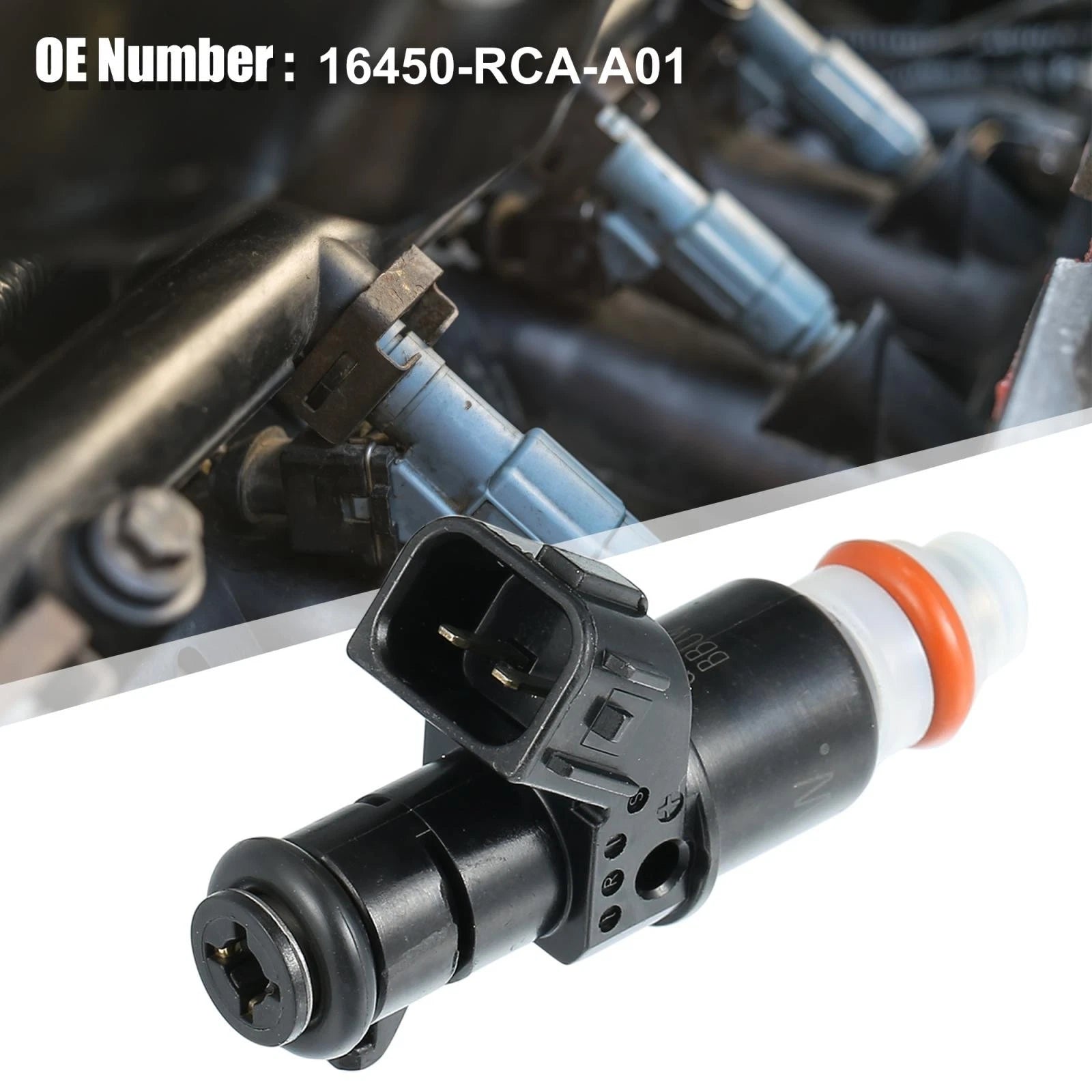 6pcs Fuel Injector Nozzle Replacement for Honda Odyssey 3.5L (2005–2017)
