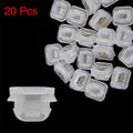 20pcs Plastic White Retainer Clips Replacement for BMW 3 Series (2002–2013)