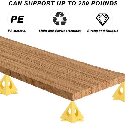40pcs/set New Pyramid Stands, Mini Cone Paint Stands for Cabinet Paint