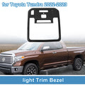 Front Row Headlight Trim Bezel Replacement for Toyota Tundra (2022–2023)