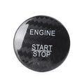 Engine Start Stop Button Sticker Cover Carbon Fiber for Mercedes Benz E Class (2017–2023)