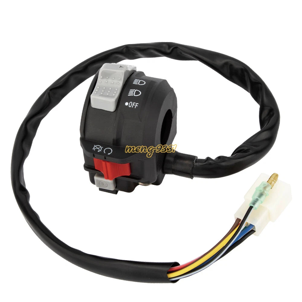 Left Handlebar Start Switch Headlight for Yamaha Grizzly 660 (1998–2001)