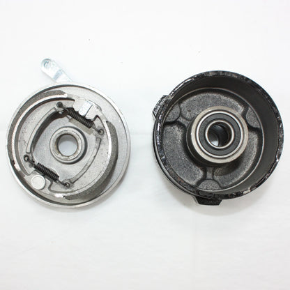 3 Stud Drum Brake Housing Wheel Hub + Shoes for 110cc 125cc Quad ATV
