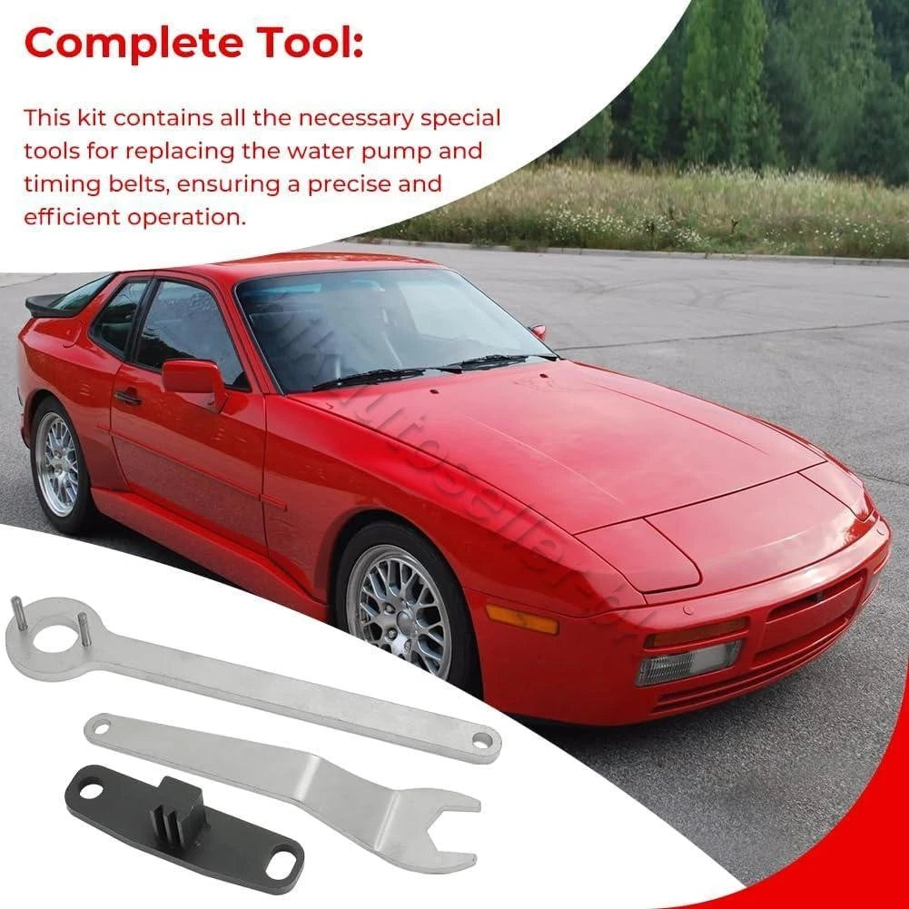 Engine Water Pump Timing Belt Tool Kit for Porsche 924S 944 944 Turbo 951 944 S2 (1982–1991)