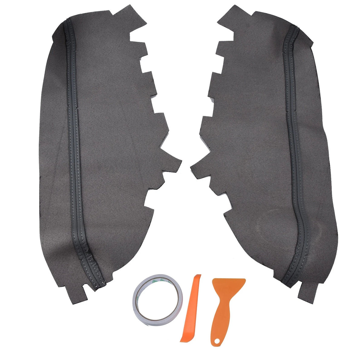 2X Leather Door Panel Armrest Cover Trim for Toyota Avalon (2013–2018)