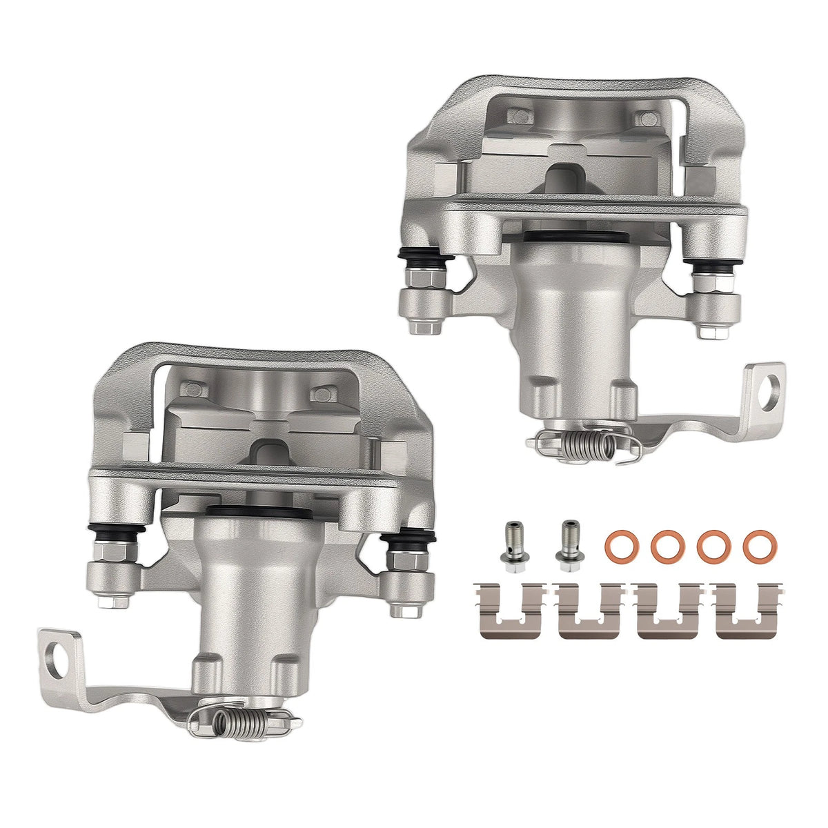 Rear Disc Brake Caliper Pair for Kia Soul (2014–2019) 19B6789A 19B6788A