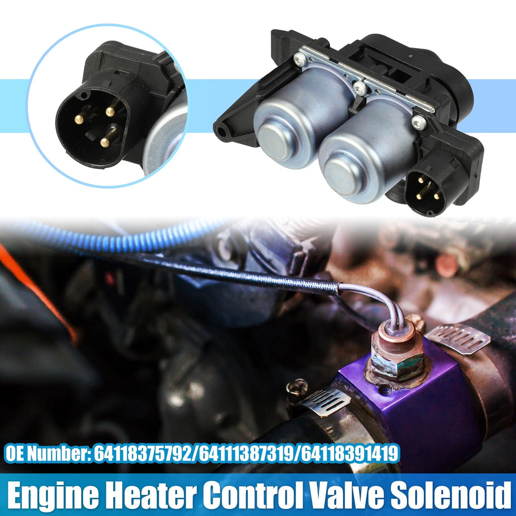 Engine Heater Control Valve Solenoid Replacement for BMW 318i (1992–1999)