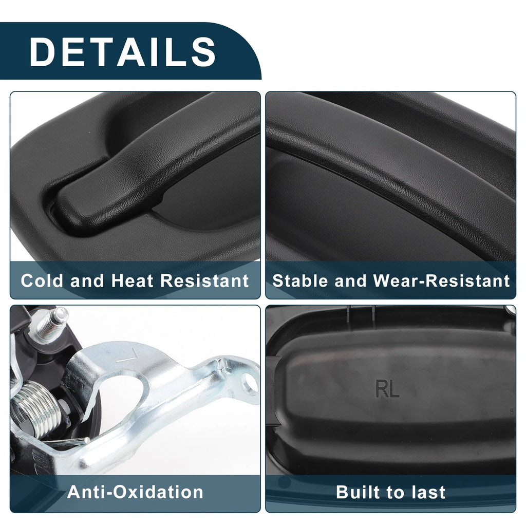 Tailgate Handle Bezel Replacement for Chevrolet Avalanche 1500 2500 (2002–2013)