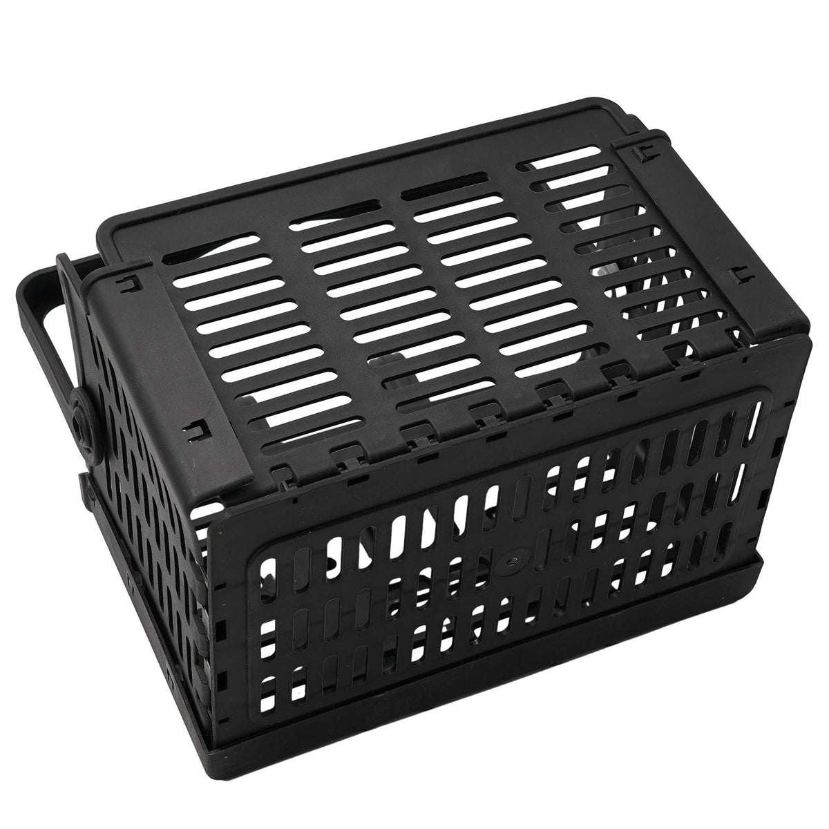 Detachable Black Anti-Scratch Bike Basket for Handlebar Bicycle
