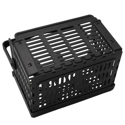 Detachable Black Anti-Scratch Bike Basket for Handlebar Bicycle