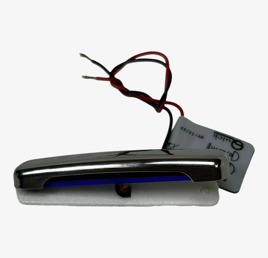Blue LED Polished Light for Quick FASP2115SX5CE00 (10-30V)
