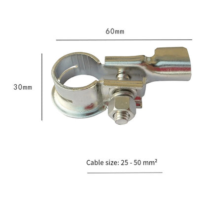 1 Pair Battery Terminal Clamps for Car Boat Truck