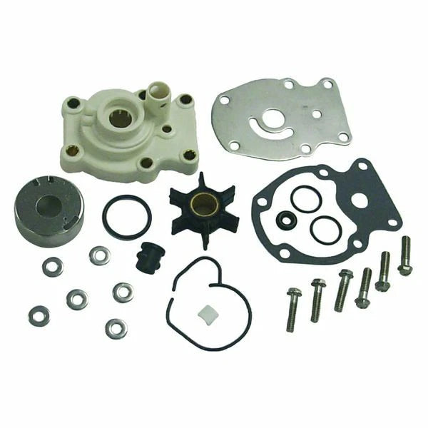 Water Pump Repair Kit w/Housing for Johnson Evinrude OMC BRP 1980-UP 20-35HP 393630