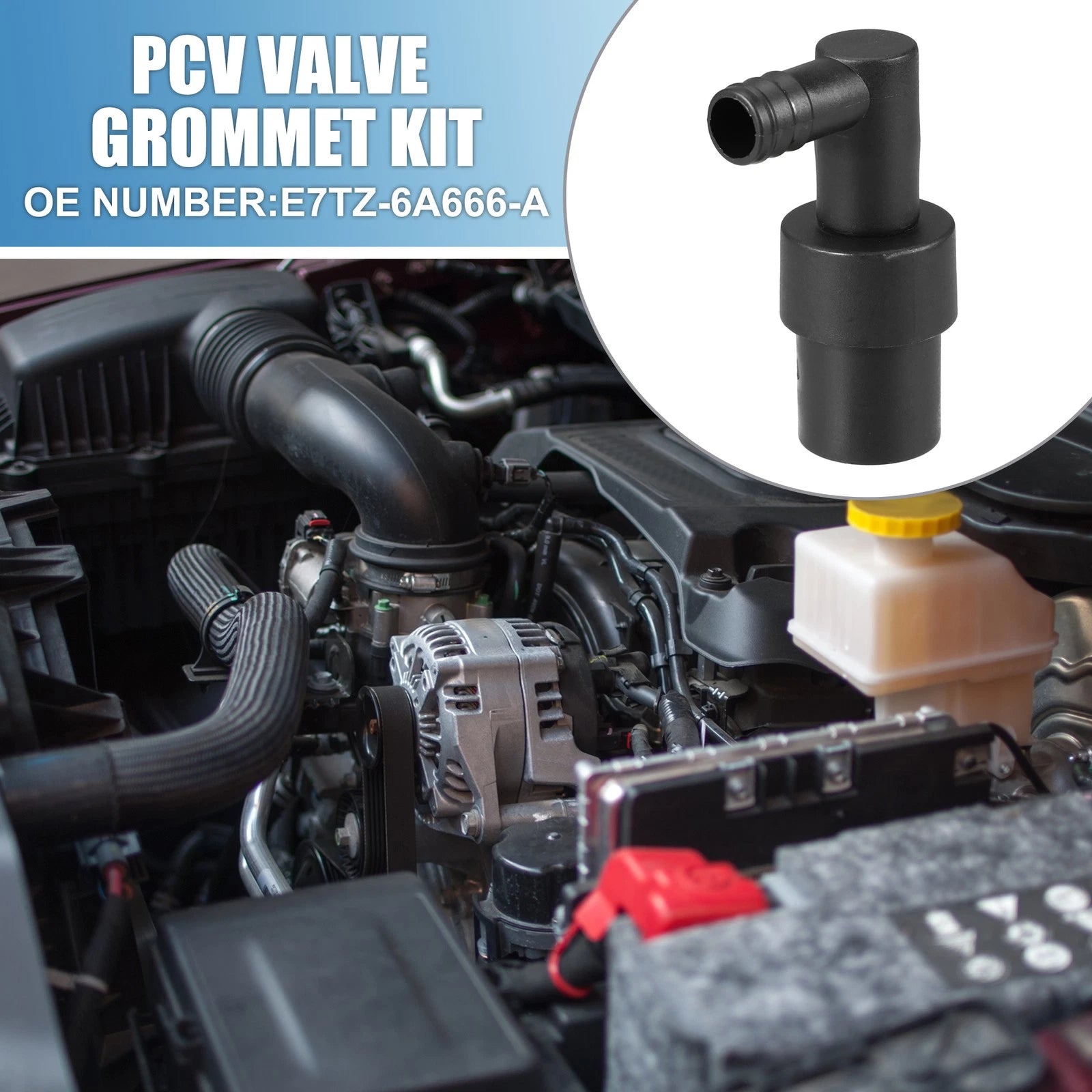 PCV Valve Replacement for Ford F-150 F-250 (1987–1996)