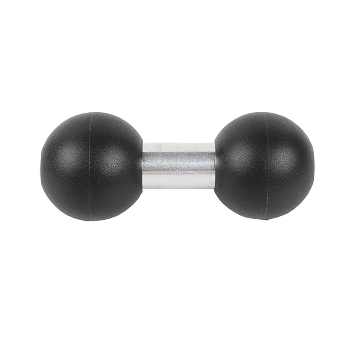 Dual Ball Adapter Connector for Brackets (Rubber + Metal)