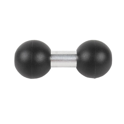 Dual Ball Adapter Connector for Brackets (Rubber + Metal)