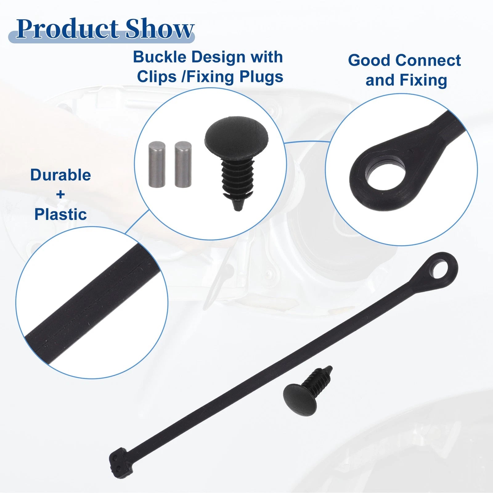 Fuel Tank Cap Tether Straight Line for VW Beetle (1998–2001)