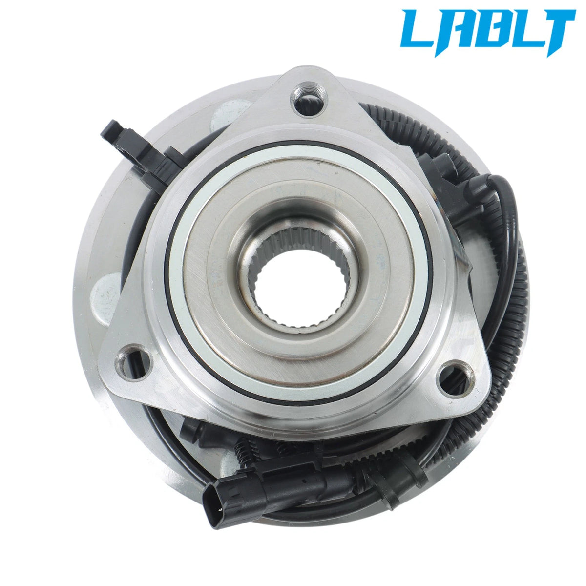 Pair Front Wheel Bearing Hub Assembly 5 Lugs w/ABS for Jeep Wrangler (2007–2010)