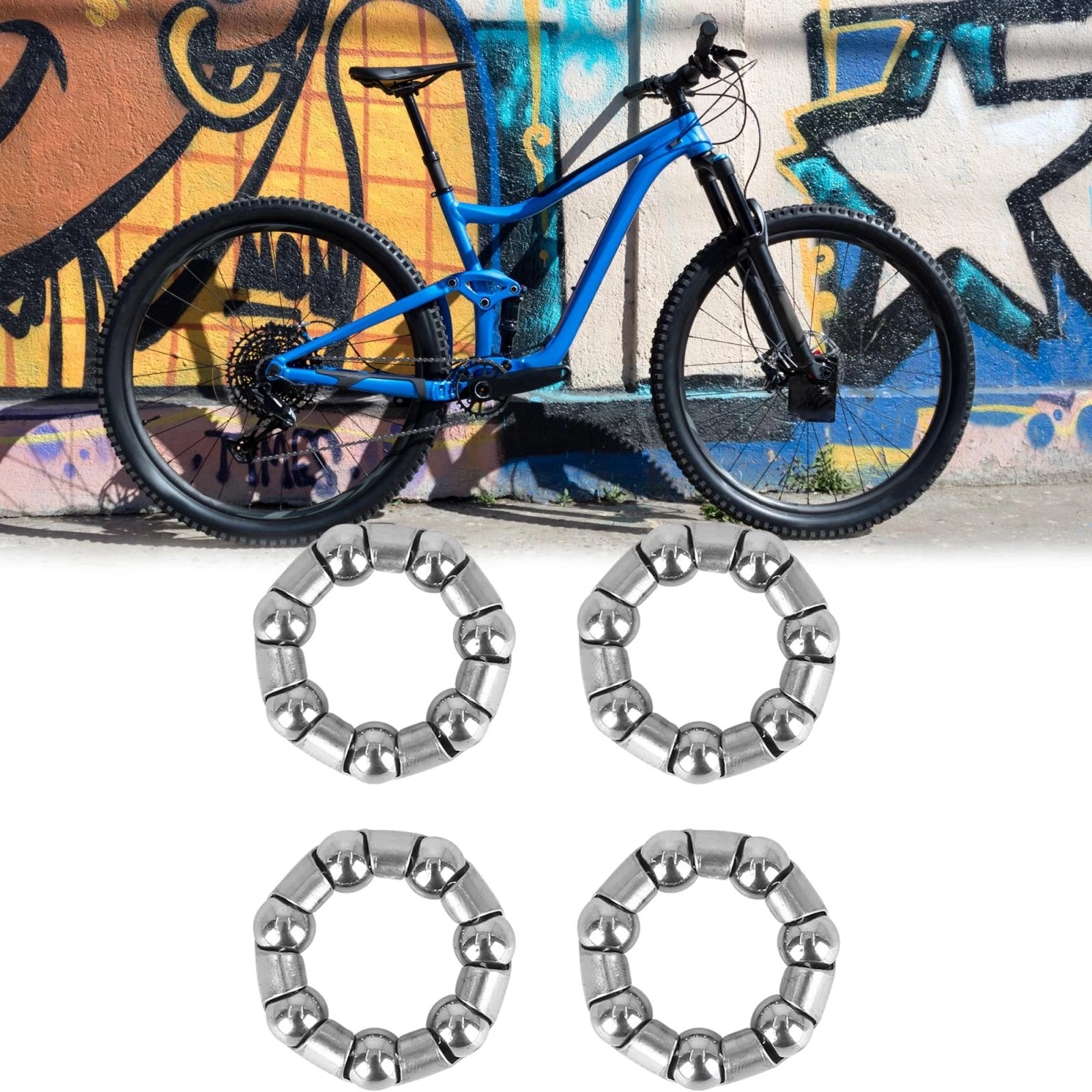 Crank Bearings 25mm 7mm Set for Bike Rear Wheel (Universal) (2000–2020)
