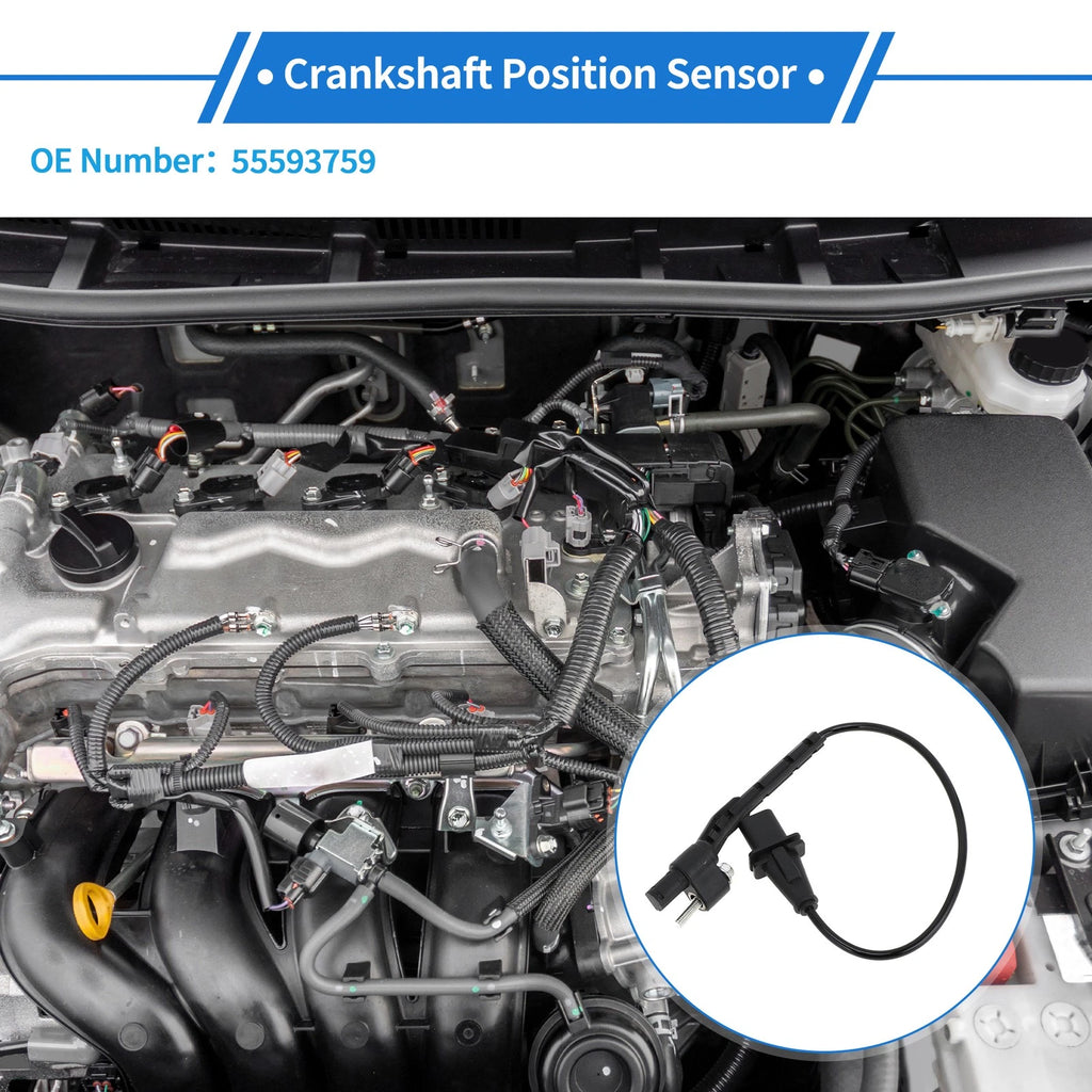 Crankshaft Position Sensor Replacement for Chevy Colorado 2.8 Diesel (2016–2022)